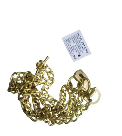 Brass Dog Chain No 4 8 Gh
