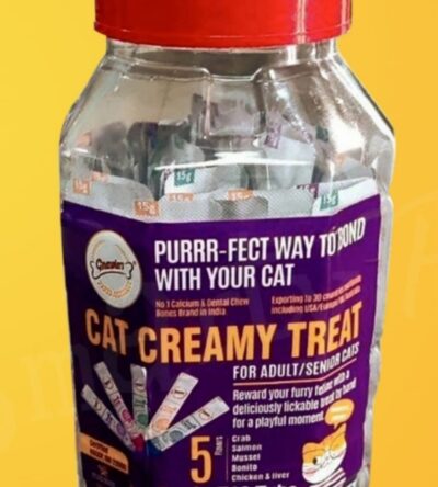 Cat Creamy Treat Jar 5 Flavour In 1 Box