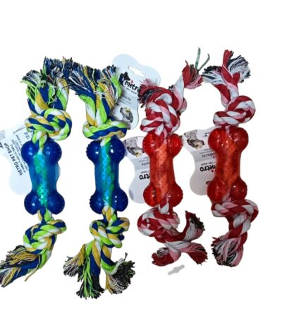 Rope Toy 2 Kont With Bone